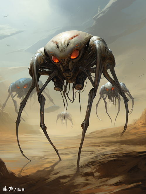 AI繪畫 AI腦洞下的外星生物，超乎你的想象嗎？